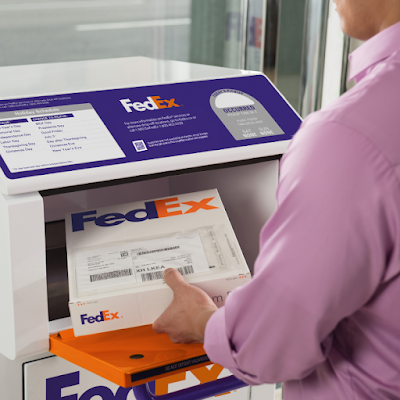 FedEx Drop Box, photographed by a Google contributor